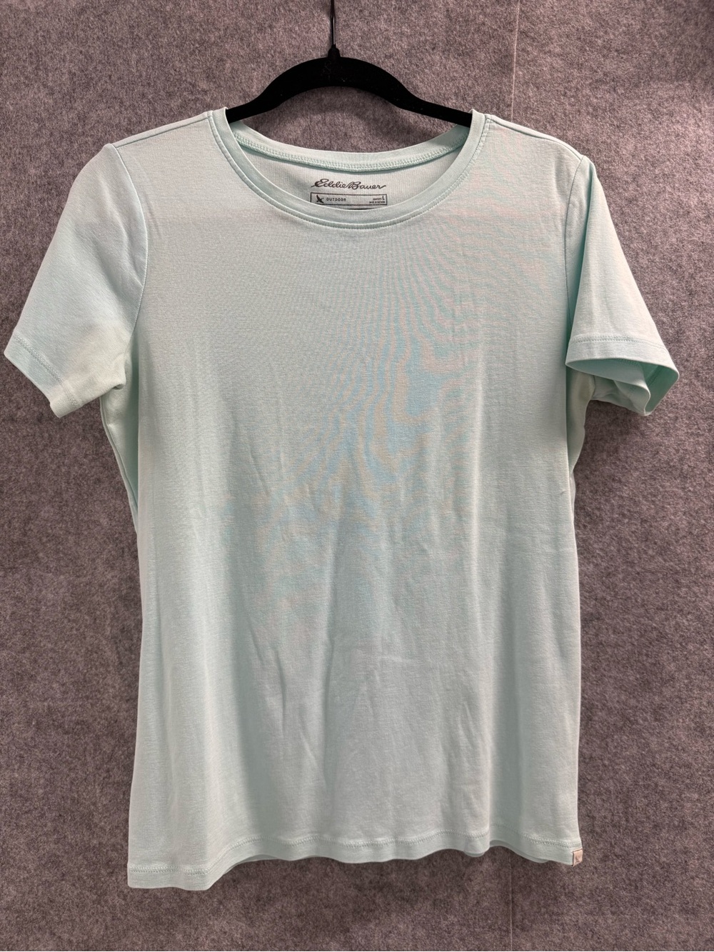 Eddie Bauer Short-Sleeve Crewneck Tee — Light Blue